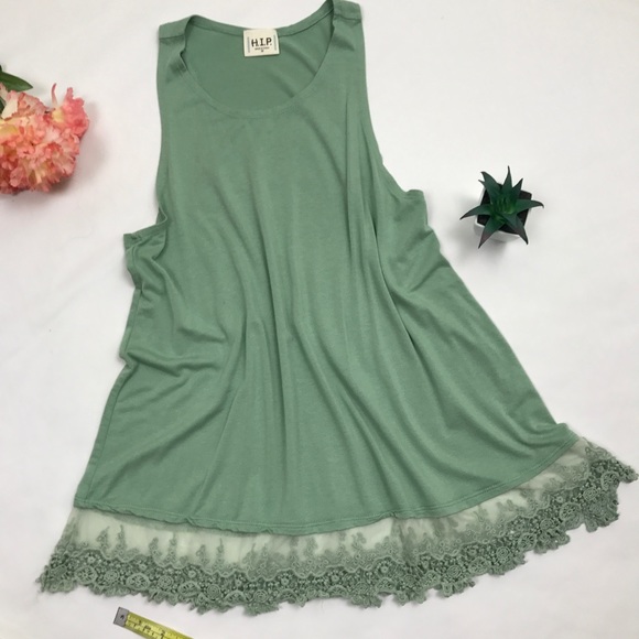 H.I.P Tank Top Sz M - Picture 1 of 6